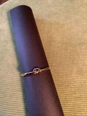Brighton gold tone knot bracelet